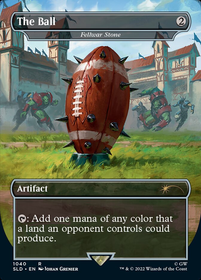 The Ball - Fellwar Stone (Borderless) [Secret Lair Drop Series] | Exor Games Truro