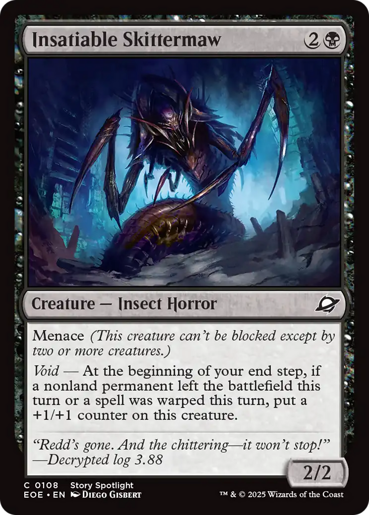 Insatiable Skittermaw [Edge of Eternities] | Exor Games Truro