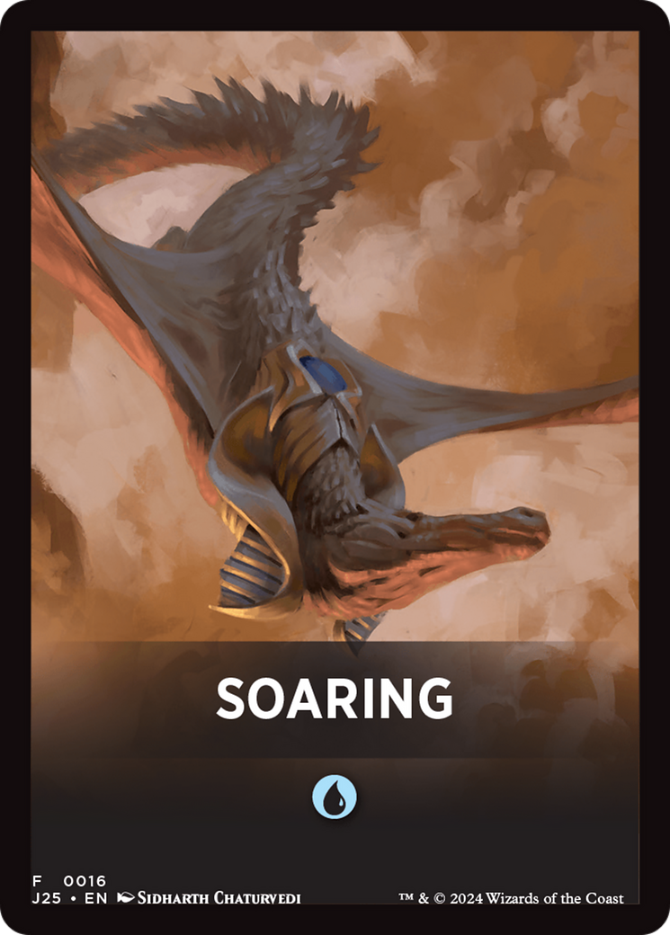 Soaring Theme Card [Foundations Jumpstart Front Cards] | Exor Games Truro