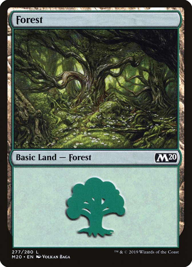 Forest (277) [Core Set 2020] | Exor Games Truro