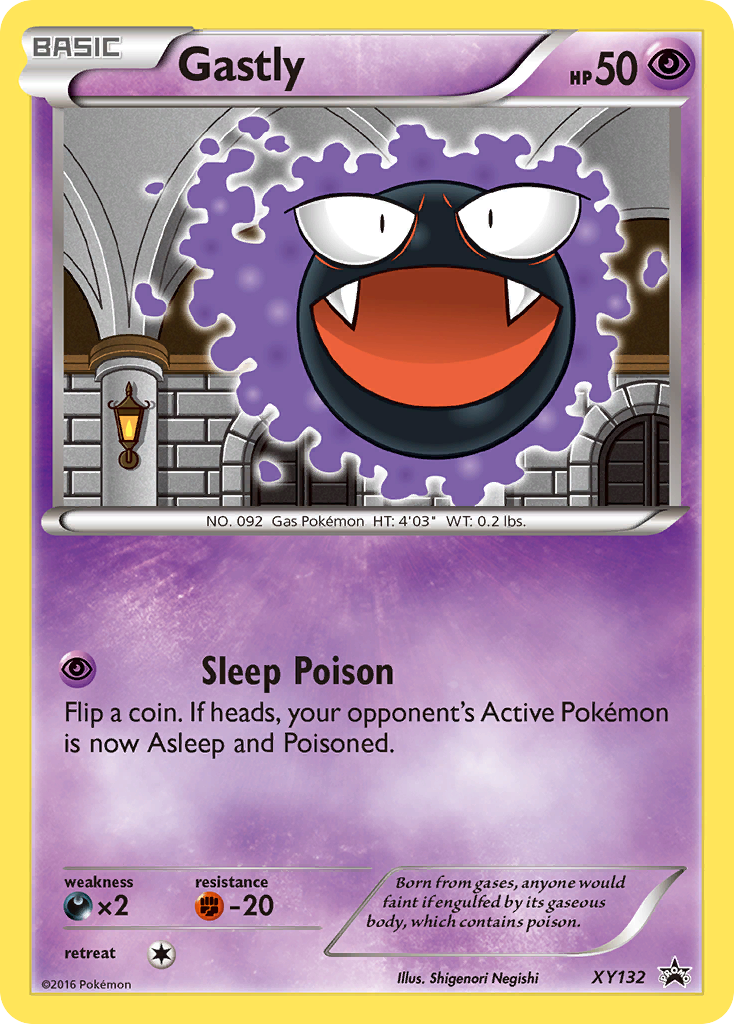 Gastly (XY132) [XY: Black Star Promos] | Exor Games Truro