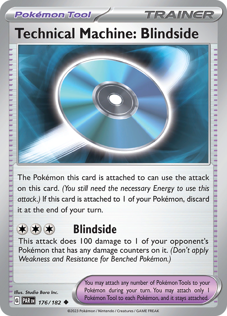 Technical Machine: Blindside (176/182) [Scarlet & Violet: Paradox Rift] | Exor Games Truro