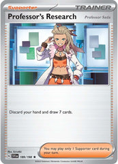 Professor's Research (Professor Sada) (189/198) [Scarlet & Violet: Base Set] | Exor Games Truro