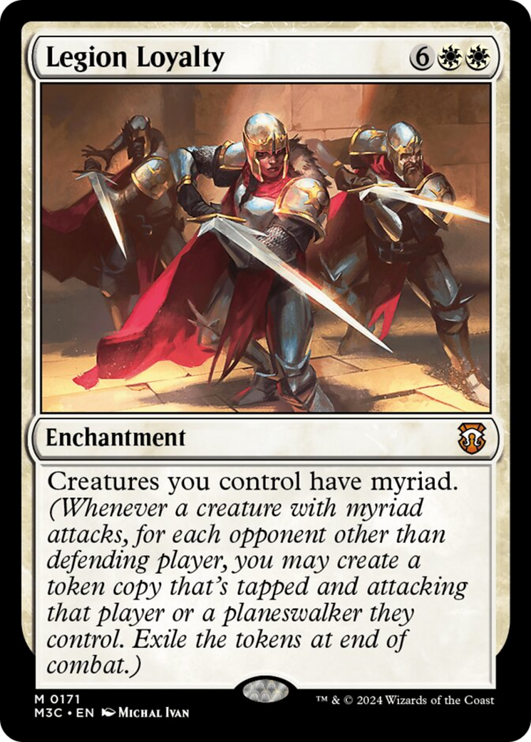 Legion Loyalty (Ripple Foil) [Modern Horizons 3 Commander] | Exor Games Truro