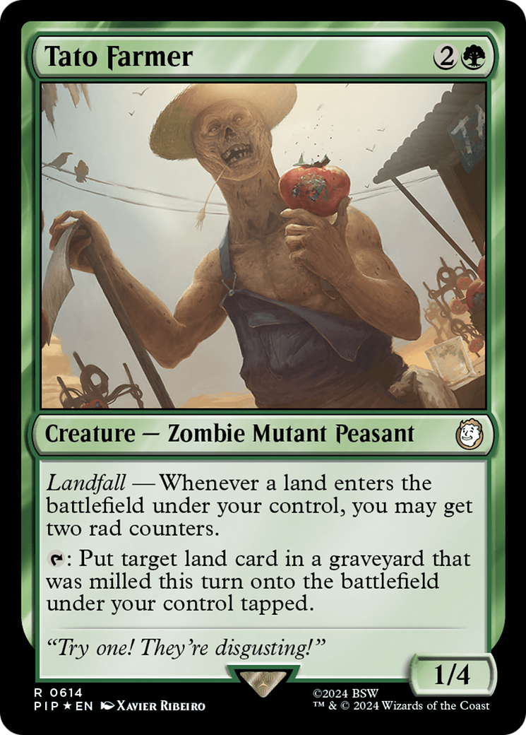Tato Farmer (Surge Foil) [Fallout] | Exor Games Truro