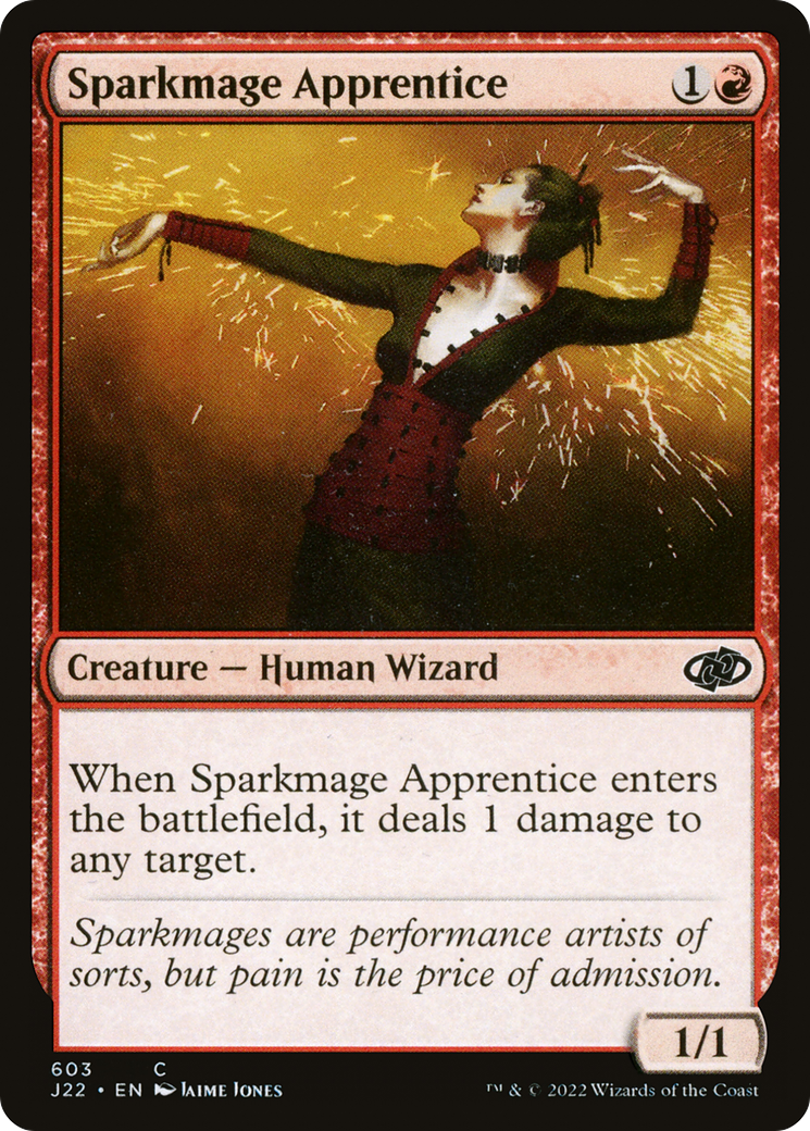 Sparkmage Apprentice [Jumpstart 2022] | Exor Games Truro