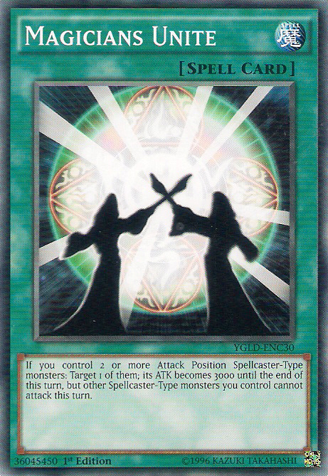 Magicians Unite [YGLD-ENC30] Common | Exor Games Truro