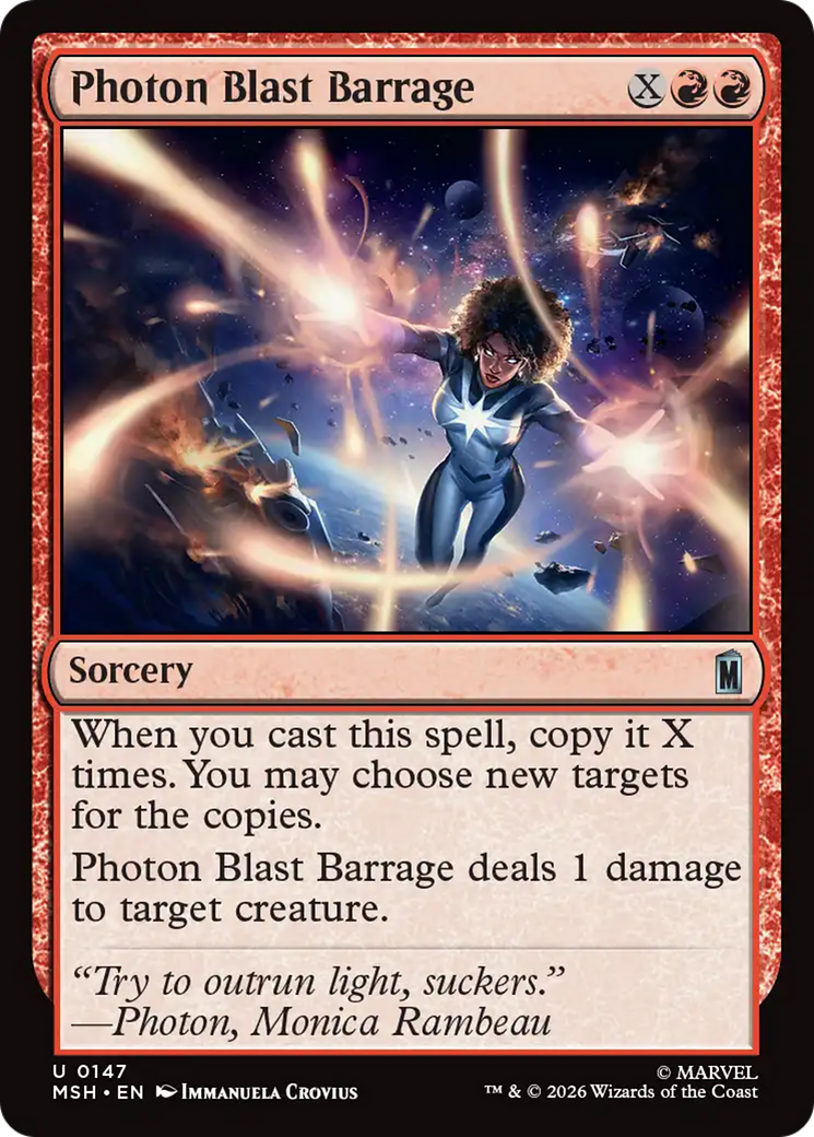 Photon Blast Barrage [Marvel Super Heroes] | Exor Games Truro