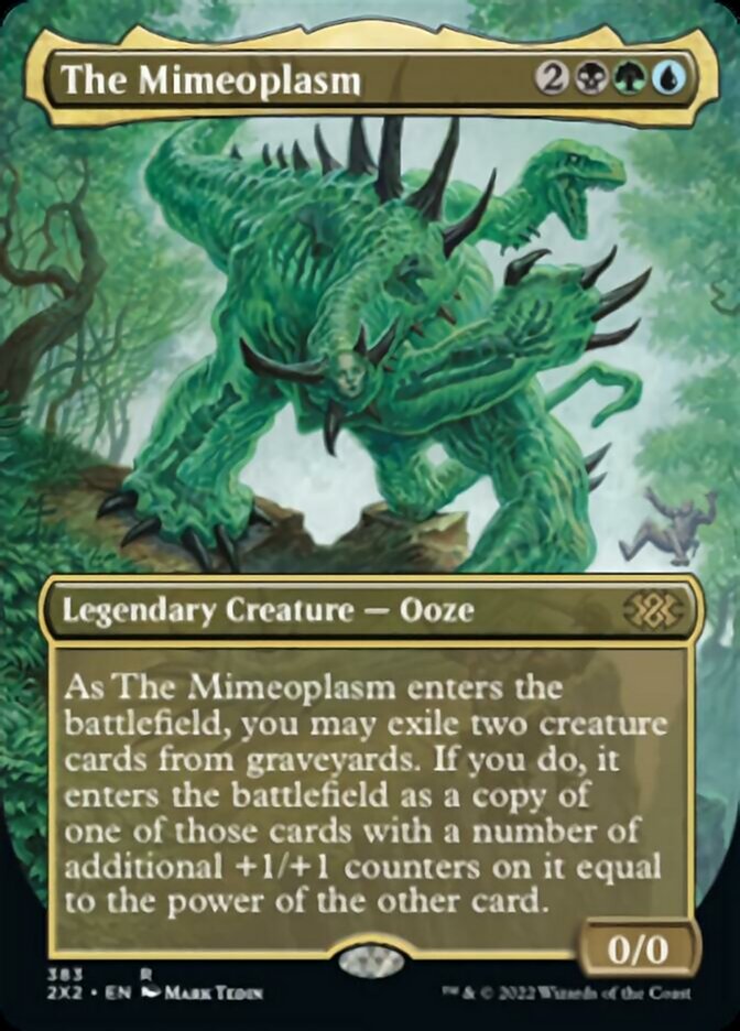 The Mimeoplasm (Borderless Alternate Art) [Double Masters 2022] | Exor Games Truro