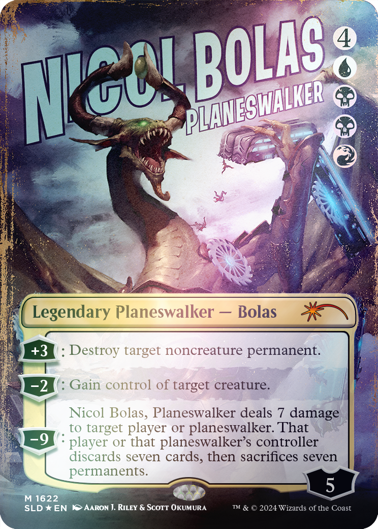 Nicol Bolas, Planeswalker (Rainbow Foil) [Secret Lair Drop Series] | Exor Games Truro