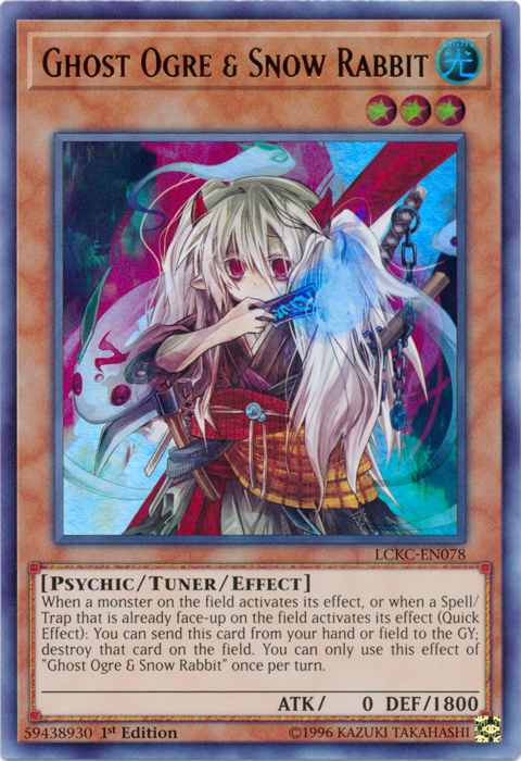Ghost Ogre & Snow Rabbit [LCKC-EN078] Ultra Rare | Exor Games Truro