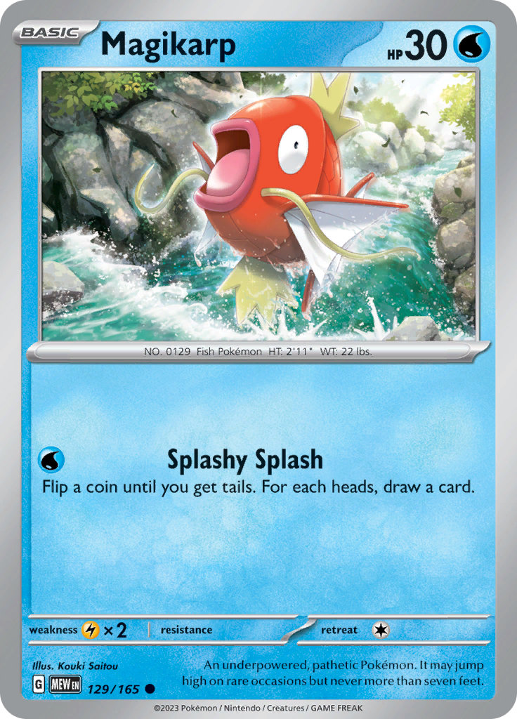 Magikarp (129/165) [Scarlet & Violet: 151] | Exor Games Truro