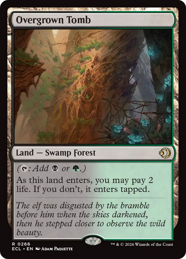 Overgrown Tomb [Lorwyn Eclipsed] | Exor Games Truro