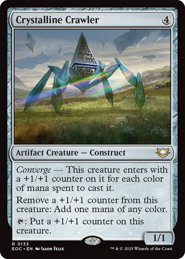 Crystalline Crawler [Edge of Eternities Commander] | Exor Games Truro
