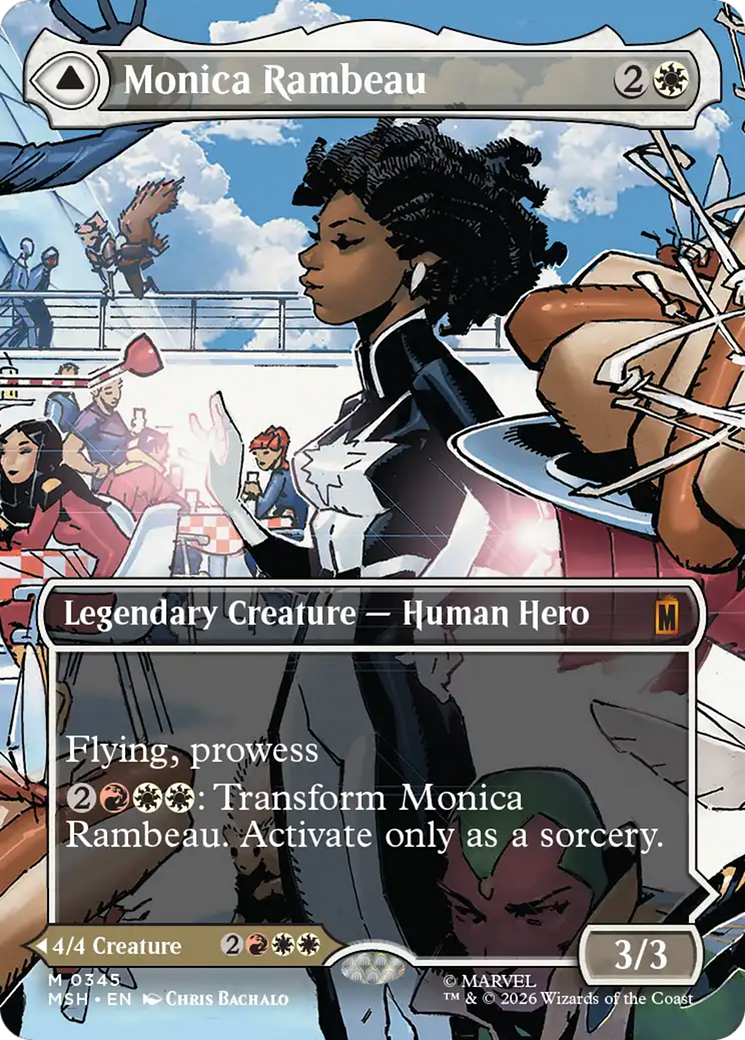 Monica Rambeau (Borderless) (0345) [Marvel Super Heroes] | Exor Games Truro