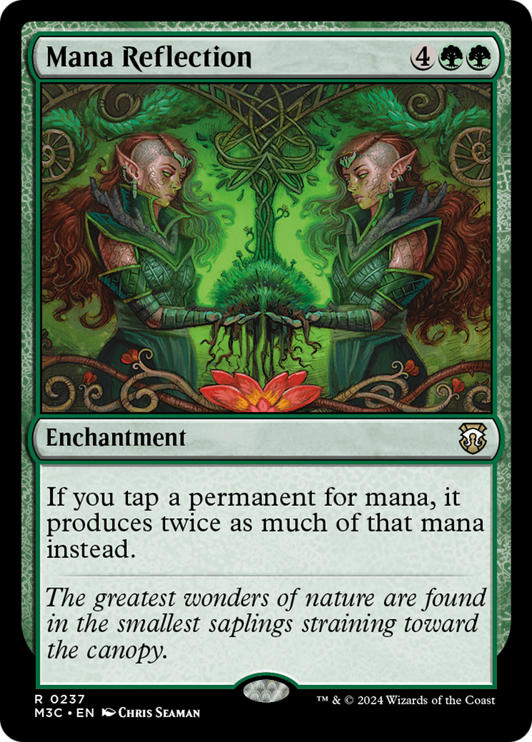 Mana Reflection (Ripple Foil) [Modern Horizons 3 Commander] | Exor Games Truro