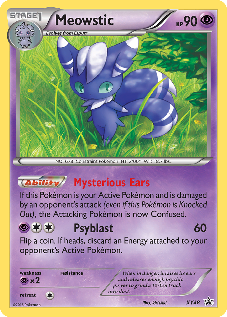 Meowstic (XY48) [XY: Black Star Promos] | Exor Games Truro