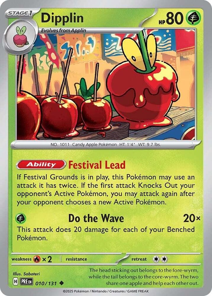 Dipplin (010/131) [Scarlet & Violet: Prismatic Evolutions] | Exor Games Truro