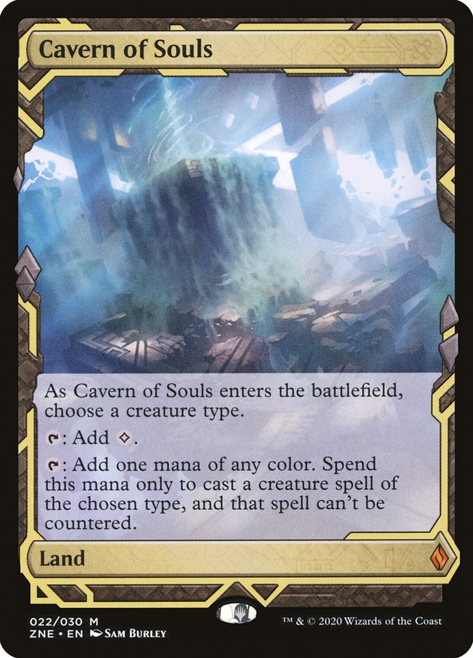 Cavern of Souls (Expeditions) [Zendikar Rising Expeditions] | Exor Games Truro