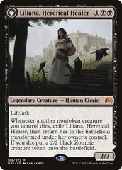 Liliana, Heretical Healer // Liliana, Defiant Necromancer [Magic Origins] | Exor Games Truro