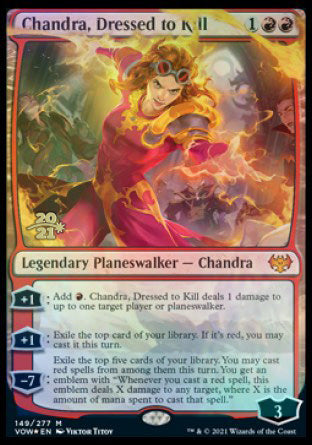 Chandra, Dressed to Kill [Innistrad: Crimson Vow Prerelease Promos] | Exor Games Truro