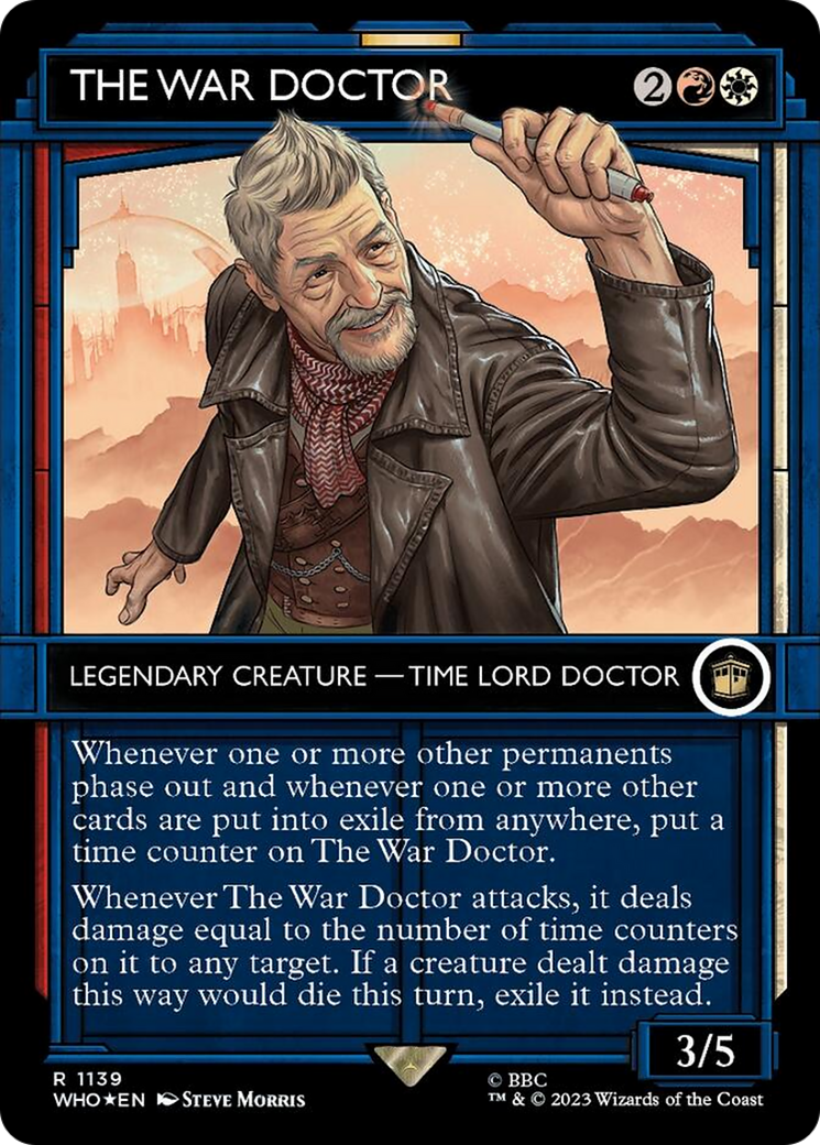 The War Doctor (Showcase) (Surge Foil) [Doctor Who] | Exor Games Truro
