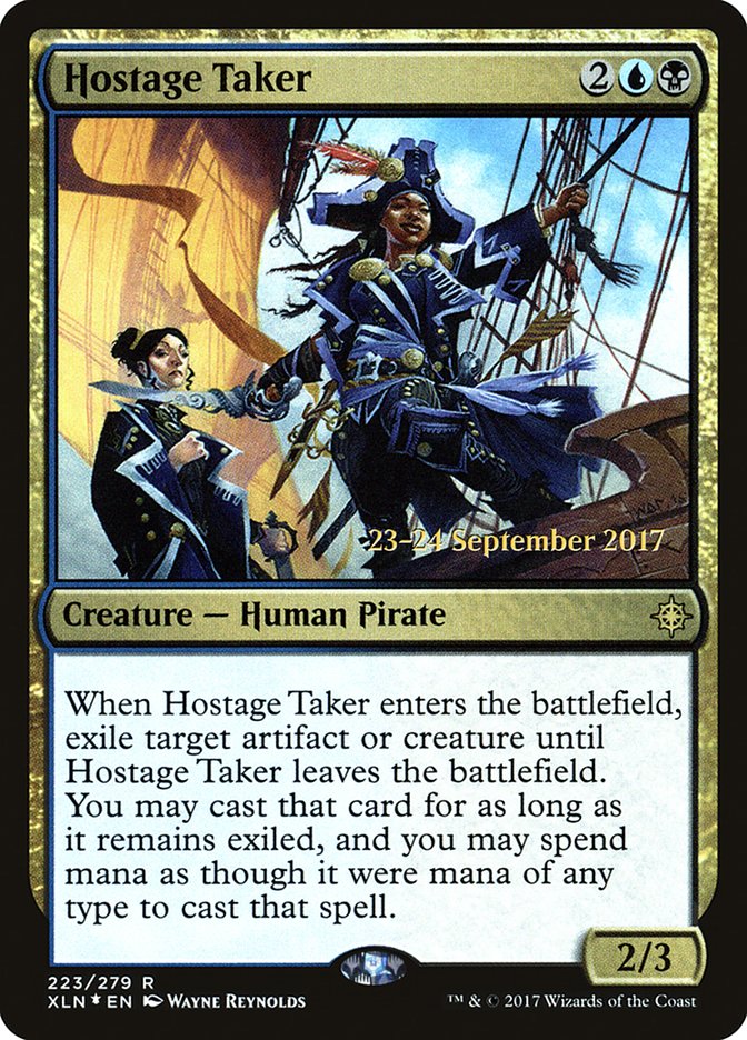 Hostage Taker [Ixalan Prerelease Promos] | Exor Games Truro