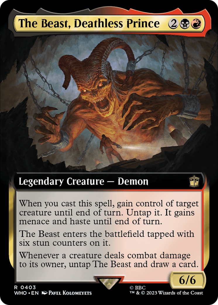 The Beast, Deathless Prince (Extended Art) [Doctor Who] | Exor Games Truro