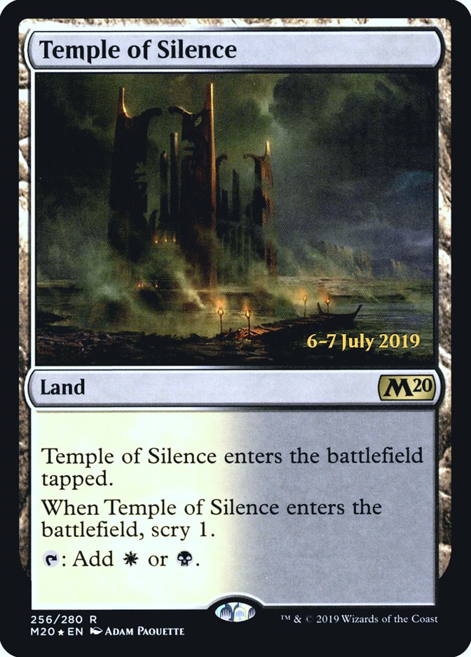 Temple of Silence [Core Set 2020 Prerelease Promos] | Exor Games Truro