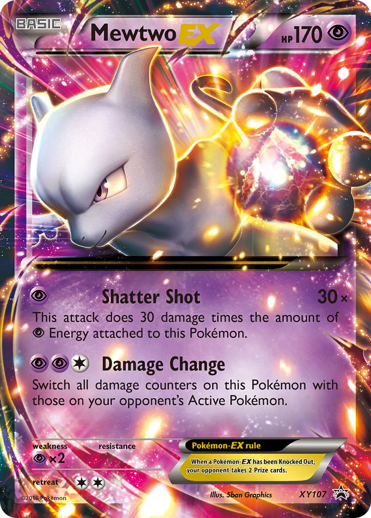 Mewtwo EX (XY107) [XY: Black Star Promos] | Exor Games Truro