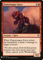 Flametongue Kavu [Mystery Booster] | Exor Games Truro