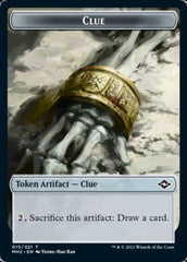 Clue (15) // Thopter Double-Sided Token [Modern Horizons 2 Tokens] | Exor Games Truro