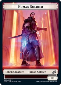 Human Soldier (005) // Zombie Double-Sided Token [Commander 2020 Tokens] | Exor Games Truro
