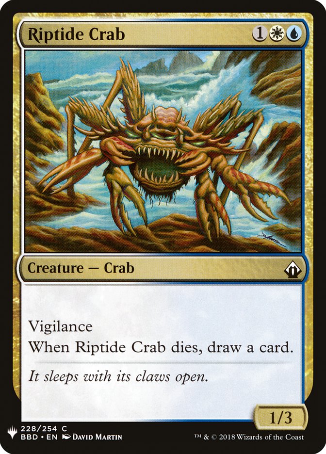 Riptide Crab [Mystery Booster] | Exor Games Truro