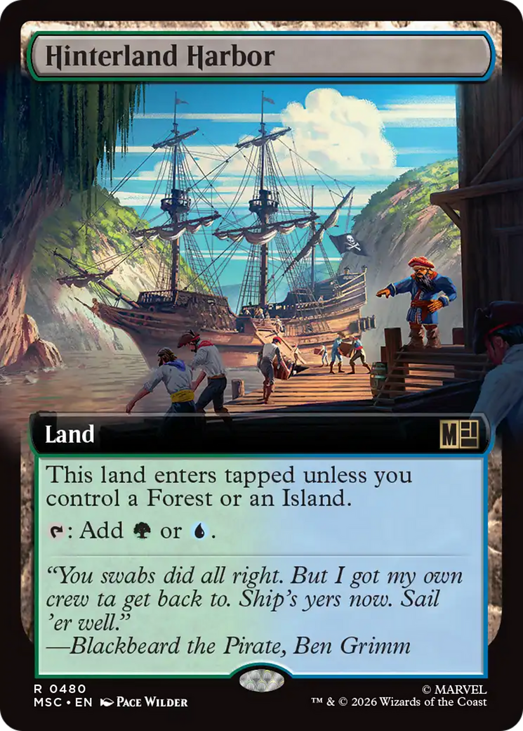 Hinterland Harbor (Extended Art) [Marvel Super Heroes Commander] | Exor Games Truro