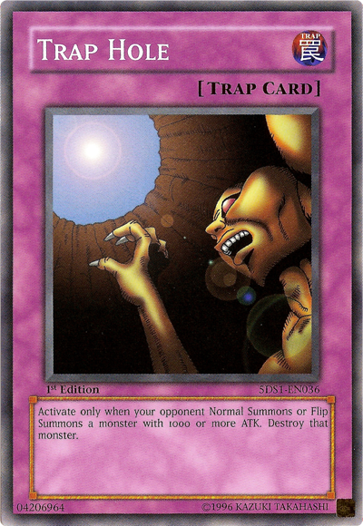 Trap Hole [5DS1-EN036] Common | Exor Games Truro