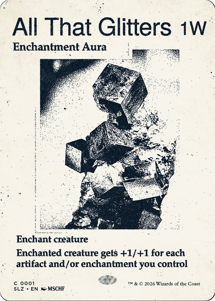 All That Glitters (0001) [Secret Lair x MSCHF: The Zeta Set] | Exor Games Truro