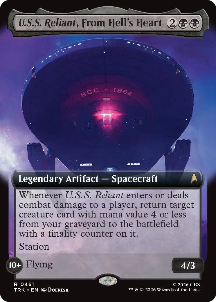 U.S.S. Reliant, From Hell's Heart (Extended Art) [Star Trek] | Exor Games Truro