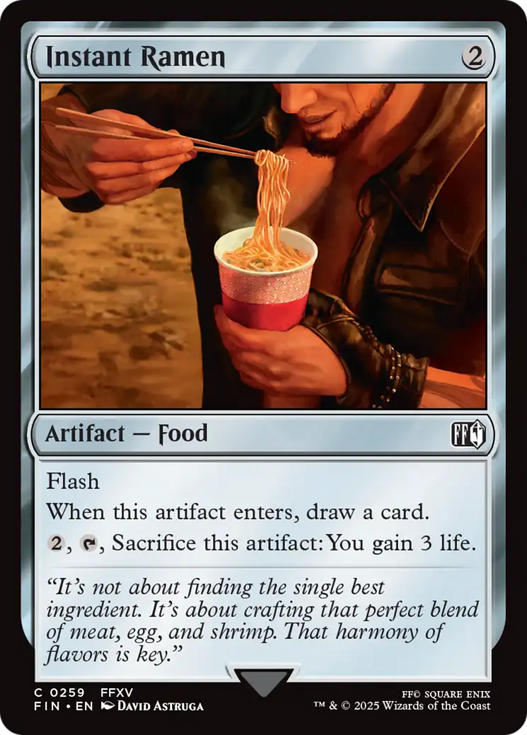 Instant Ramen [FINAL FANTASY] | Exor Games Truro