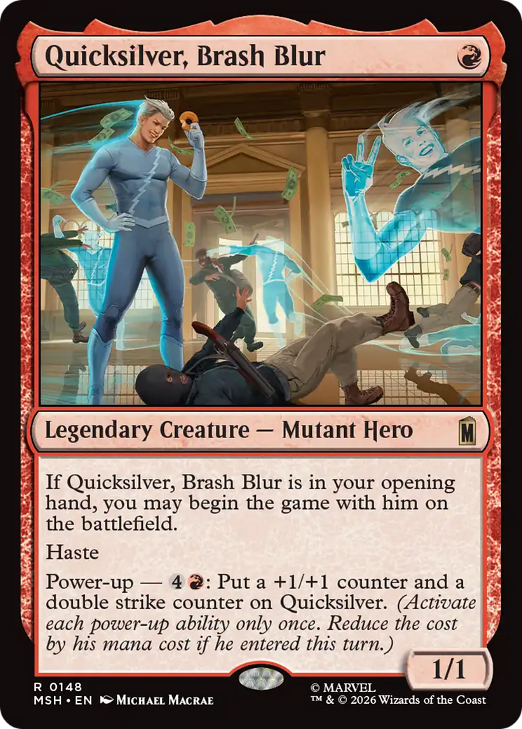 Quicksilver, Brash Blur [Marvel Super Heroes] | Exor Games Truro