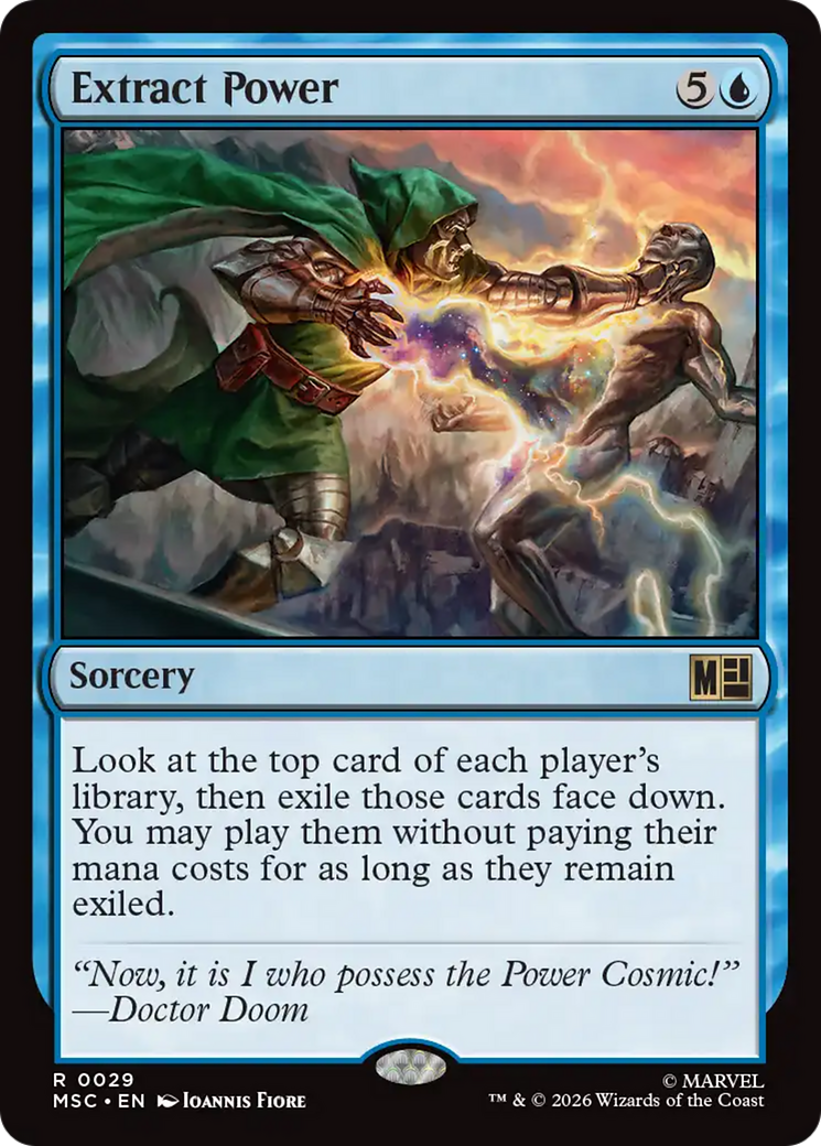 Extract Power (Surge Foil) [Marvel Super Heroes Commander] | Exor Games Truro