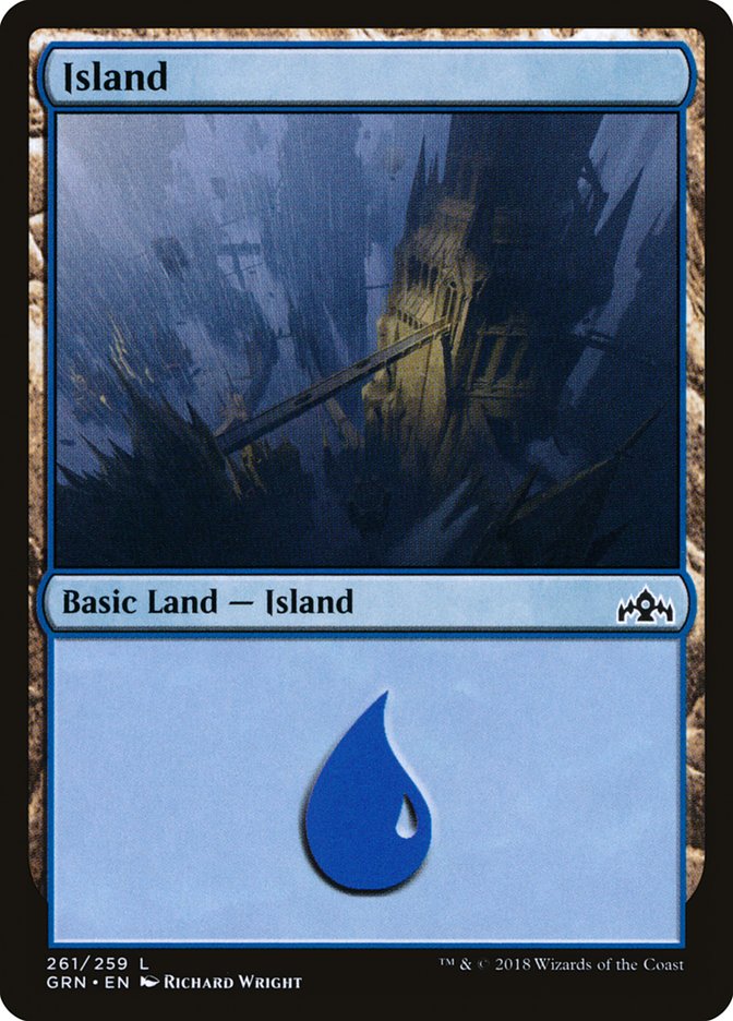 Island (261) [Guilds of Ravnica] | Exor Games Truro