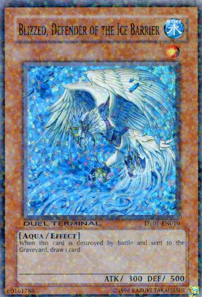Blizzed, Defender of the Ice Barrier [DT01-EN010] Super Rare | Exor Games Truro