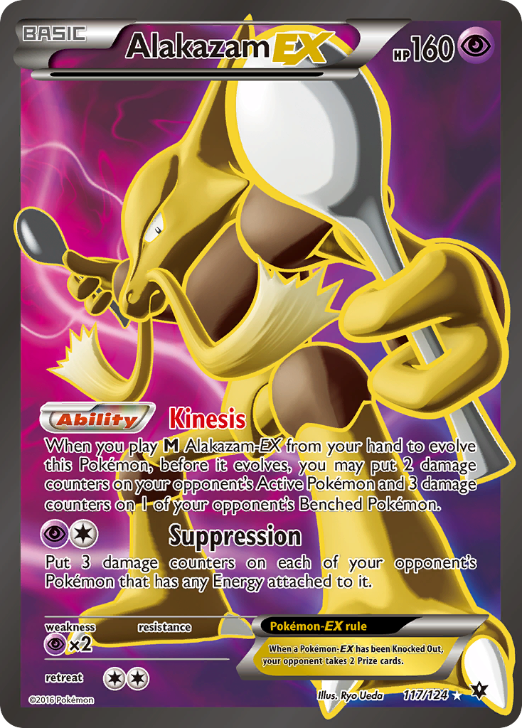 Alakazam EX (117/124) [XY: Fates Collide] | Exor Games Truro