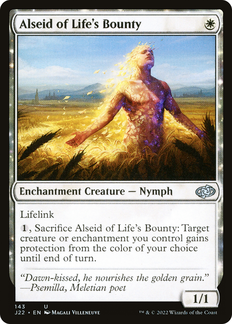 Alseid of Life's Bounty [Jumpstart 2022] | Exor Games Truro