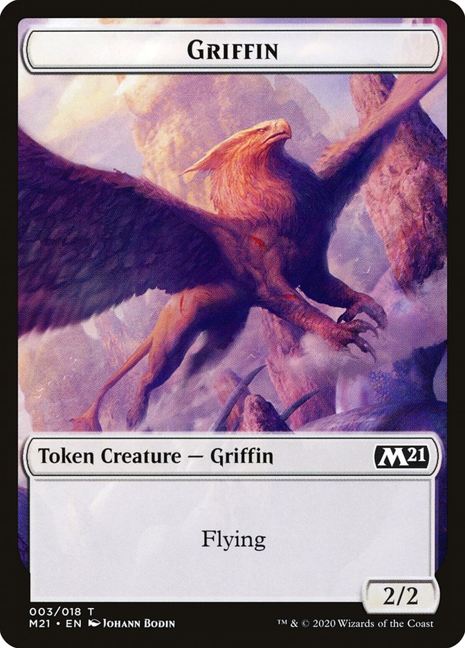 Griffin Token [Core Set 2021 Tokens] | Exor Games Truro