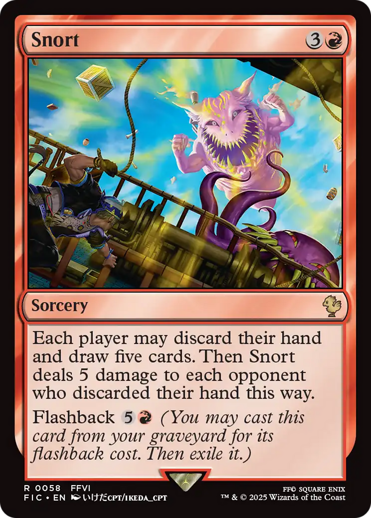 Snort [FINAL FANTASY Commander] | Exor Games Truro