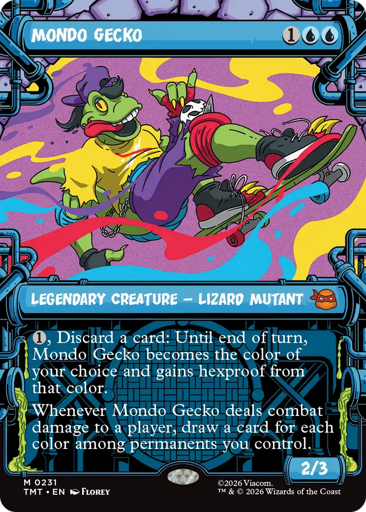 Mondo Gecko (Showcase) [Teenage Mutant Ninja Turtles] | Exor Games Truro