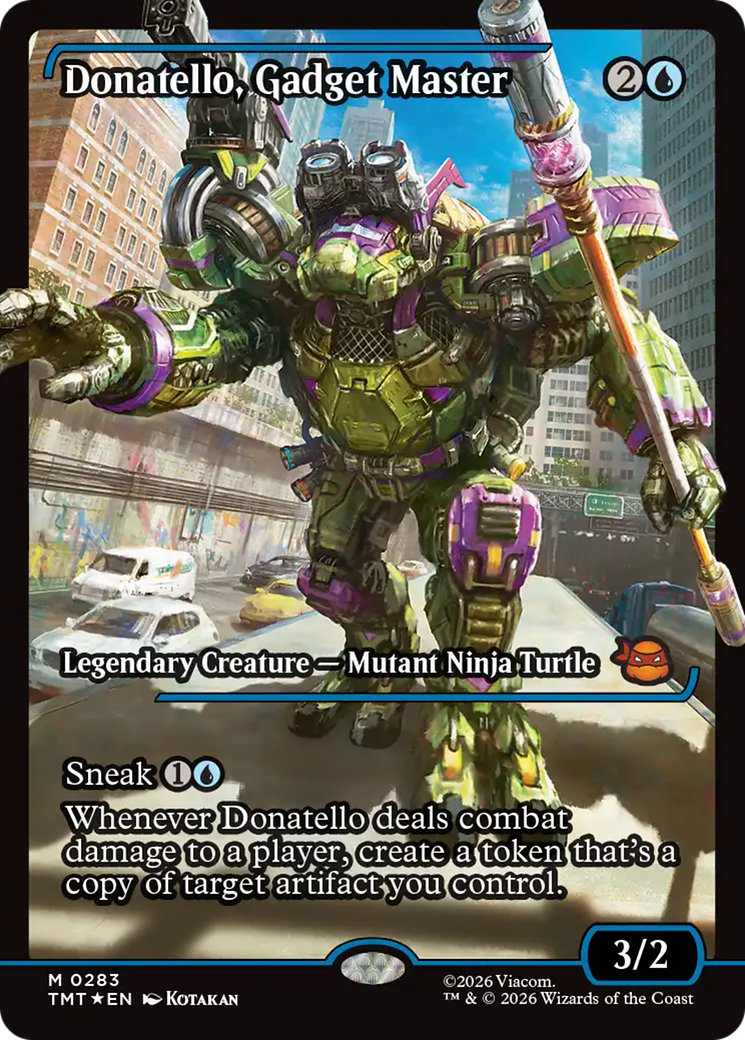 Donatello, Gadget Master (Showcase) [Teenage Mutant Ninja Turtles] | Exor Games Truro