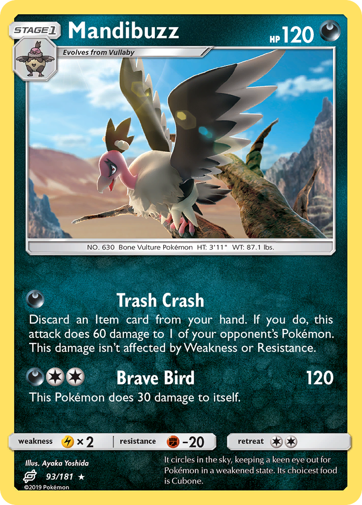 Mandibuzz (93/181) [Sun & Moon: Team Up] | Exor Games Truro